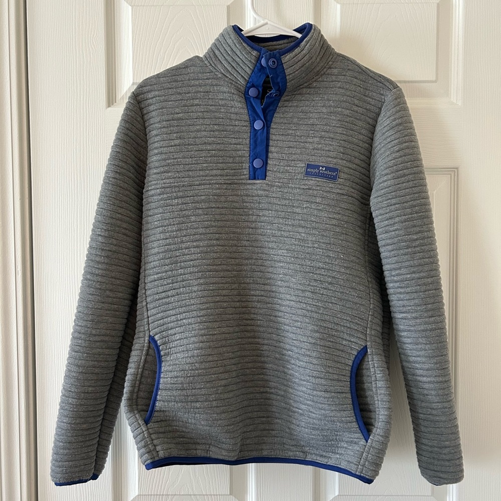 Simply Southern Button Pullover